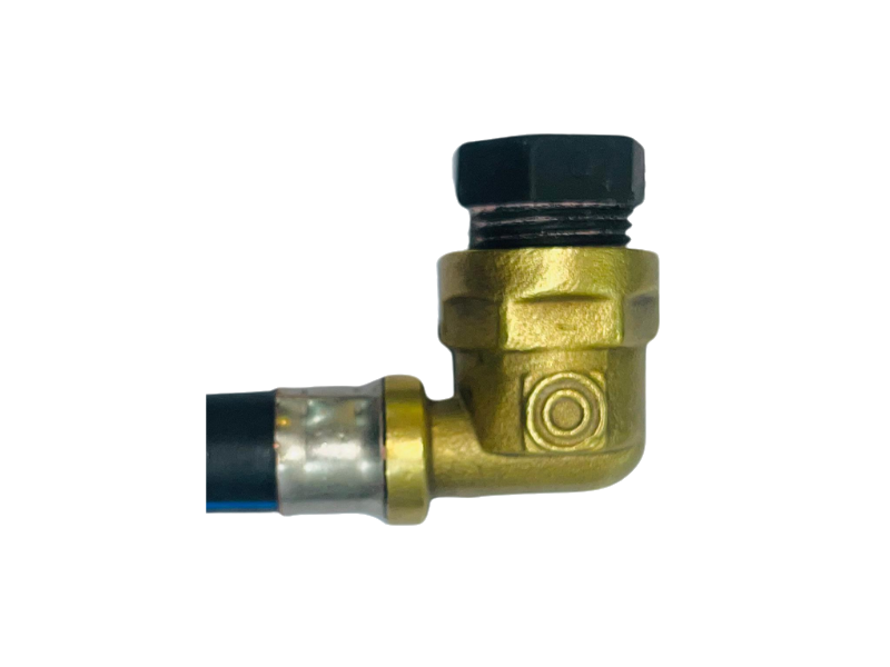 Brass crimp fittings